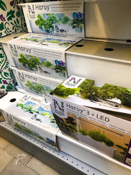 Horpestad Plantesalg * Hydroponisk dyrkingskasse Harvy 3 med LED - På hyllen i butikken